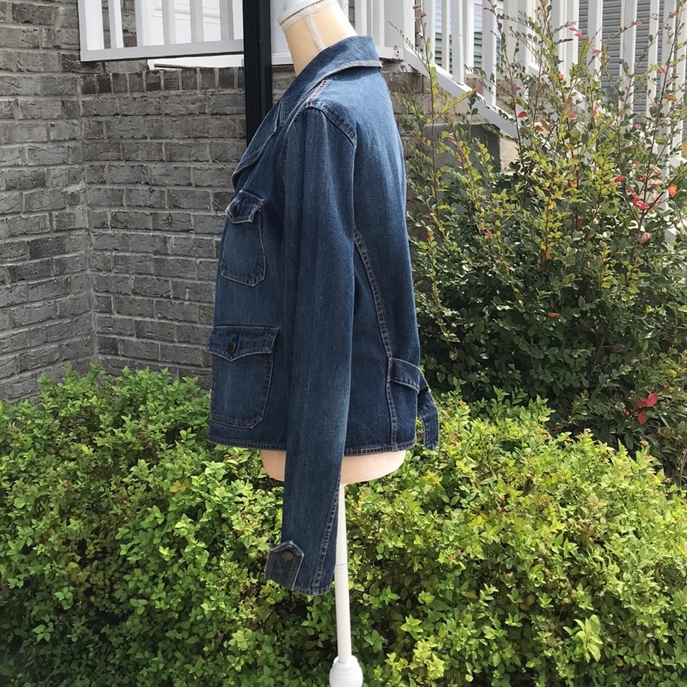 Size Large Chaps Denim Jacket - Picture 6 of 9